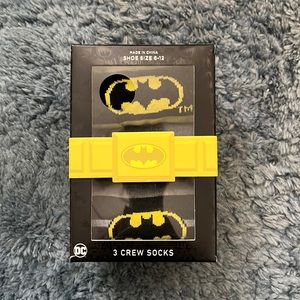 3 Pairs Batman Socks